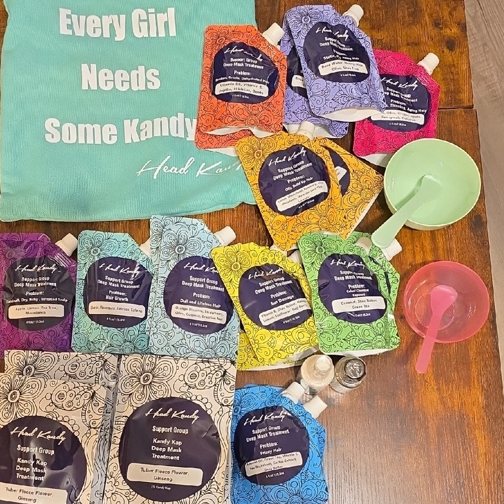 Head Kandy Hair Treatment & Mask Set - Multicolor